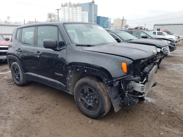 ZACNJAAB8KPK18061 - 2019 JEEP RENEGADE SPORT BLACK photo 4