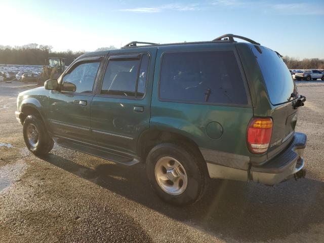 1FMZU32E6XZA62154 - 1999 FORD EXPLORER GREEN photo 2