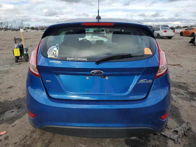 3FADP4EJ7KM145113 - 2019 FORD FIESTA SE BLUE photo 6