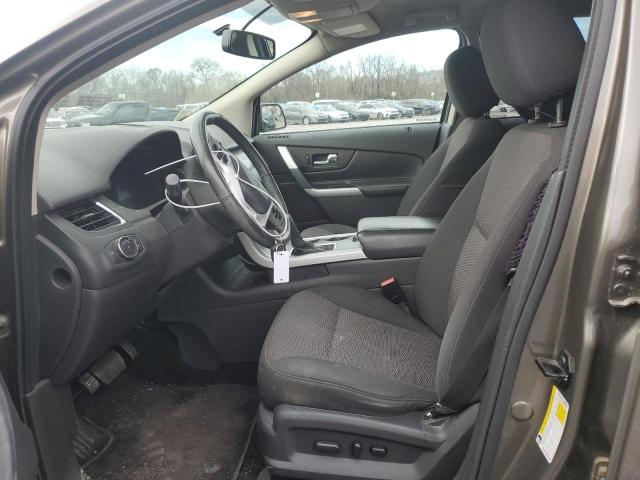 2FMDK3JC8EBB51823 - 2014 FORD EDGE SEL GRAY photo 7