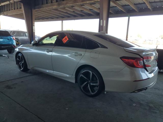 1HGCV1F34JA165245 - 2018 HONDA ACCORD SPORT თეთრი ფოტო 2