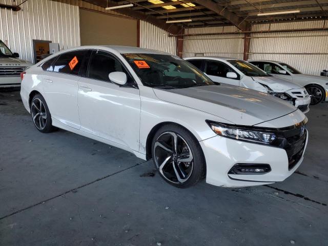1HGCV1F34JA165245 - 2018 HONDA ACCORD SPORT თეთრი ფოტო 4