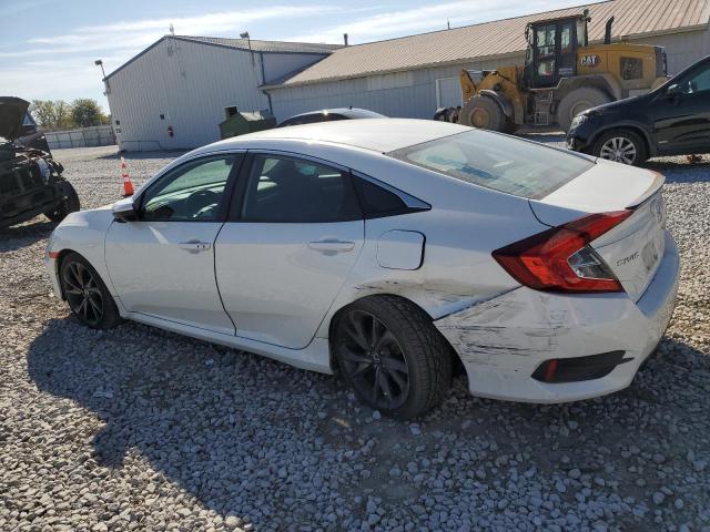 19XFC2F80LE030041 - 2020 HONDA CIVIC SPORT თეთრი ფოტო 2