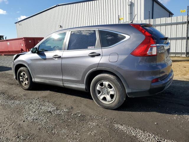 2HKRM3H32FH559475 - 2015 HONDA CR-V LX GRAY photo 2