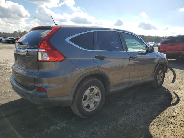 2HKRM3H32FH559475 - 2015 HONDA CR-V LX GRAY photo 3