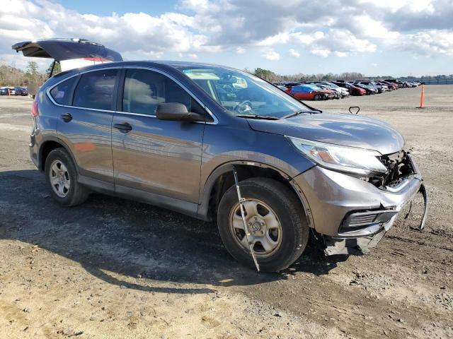 2HKRM3H32FH559475 - 2015 HONDA CR-V LX GRAY photo 4