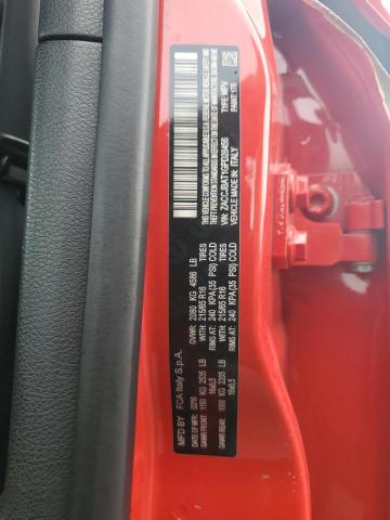 ZACCJBAT1GPD26456 - 2016 JEEP RENEGADE SPORT წითელი ფოტო 13