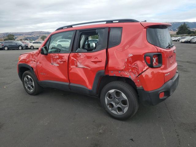 ZACCJBAT1GPD26456 - 2016 JEEP RENEGADE SPORT წითელი ფოტო 2