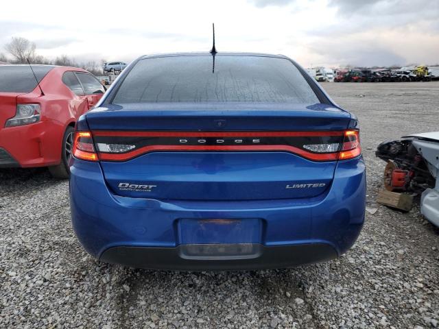 1C3CDFCA4DD338044 - 2013 DODGE DART LIMITED BLUE photo 6