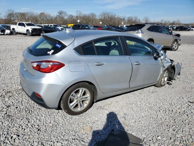 3G1BE6SM2HS538354 - 2017 CHEVROLET CRUZE LT SILVER photo 3