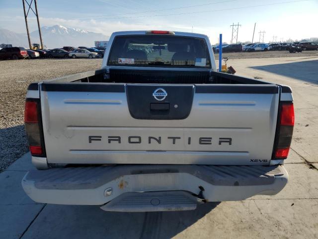 1N6ED29Y64C461512 - 2004 NISSAN FRONTIER CREW CAB XE V6 SILVER photo 6