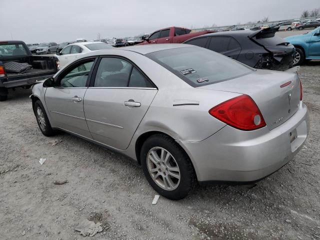 1G2ZG558364143612 - 2006 PONTIAC G6 SE1 SILVER photo 2