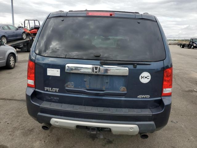 5FNYF4H65AB039316 - 2010 HONDA PILOT EXL Mavi foto 6
