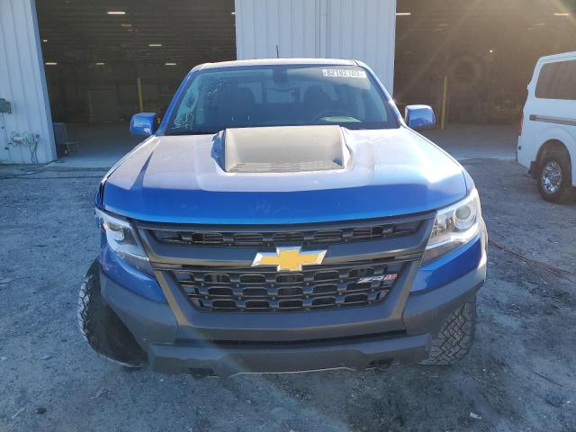 1GCPTEE19J1293171 - 2018 CHEVROLET COLORADO ZR2 BLUE photo 5