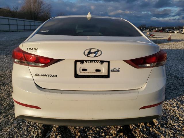 5NPD84LF1HH135469 - 2017 HYUNDAI ELANTRA SE WHITE photo 6