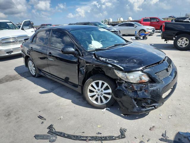 2T1BU4EE1AC414744 - 2010 TOYOTA COROLLA BASE أسود صورة 4