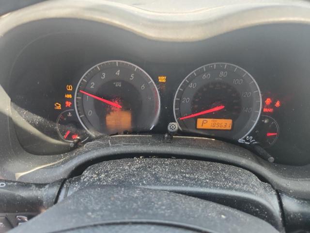 2T1BU4EE1AC414744 - 2010 TOYOTA COROLLA BASE أسود صورة 9