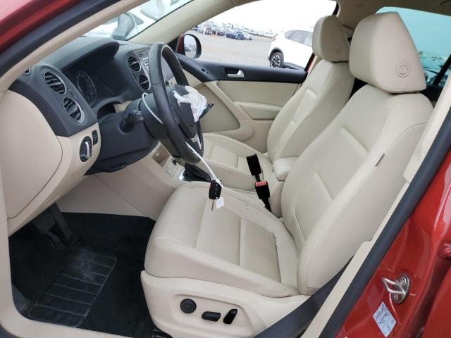 WVGAV7AX6GW074472 - 2016 VOLKSWAGEN TIGUAN S RED photo 7