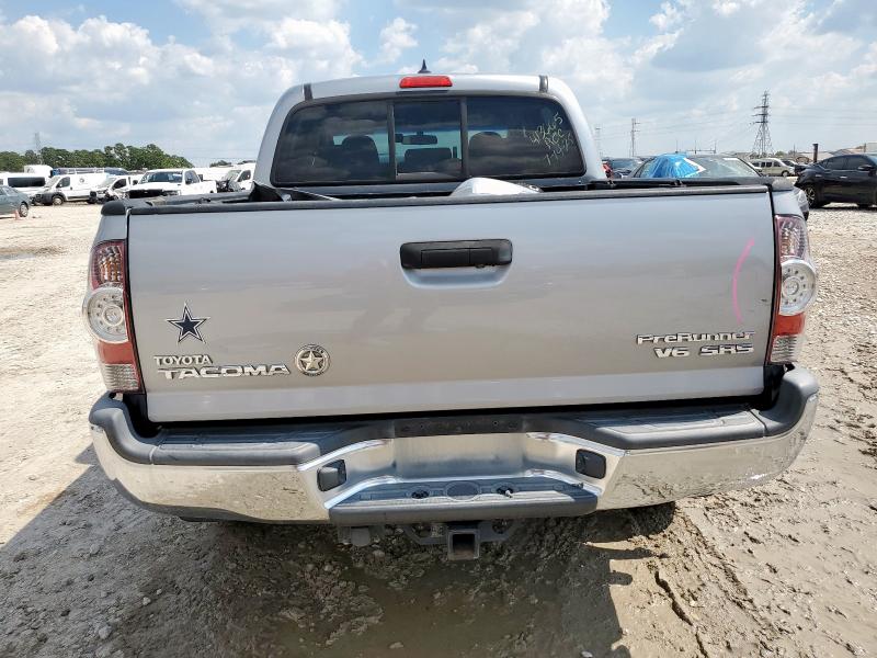 5TFJU4GN3EX061875 - 2014 TOYOTA TACOMA DOUBLE CAB PRERUNNER SILVER photo 6