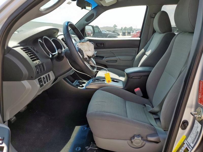 5TFJU4GN3EX061875 - 2014 TOYOTA TACOMA DOUBLE CAB PRERUNNER SILVER photo 7