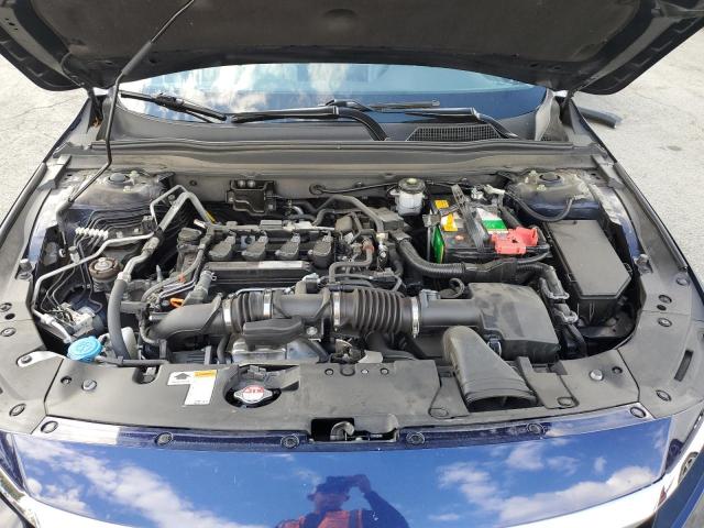 1HGCV1F14JA029048 - 2018 HONDA ACCORD LX BLUE photo 11