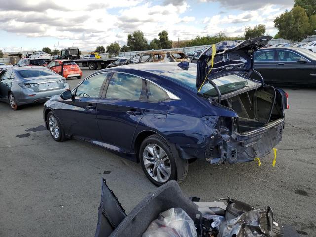 1HGCV1F14JA029048 - 2018 HONDA ACCORD LX BLUE photo 2