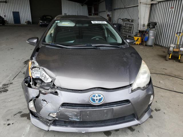 JTDKDTB31C1010640 - 2012 TOYOTA PRIUS C 灰色 照片 5