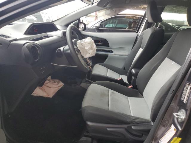 JTDKDTB31C1010640 - 2012 TOYOTA PRIUS C 灰色 照片 7