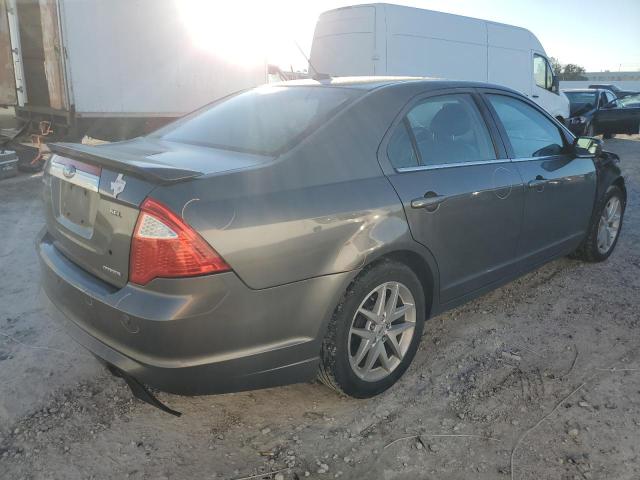 3FAHP0JG9CR181099 - 2012 FORD FUSION SEL GRAY photo 3