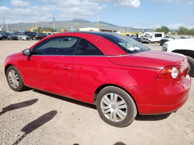 WVWBA7AH9AV012204 - 2010 VOLKSWAGEN EOS TURBO RED photo 2