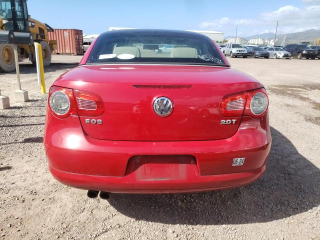 WVWBA7AH9AV012204 - 2010 VOLKSWAGEN EOS TURBO RED photo 6