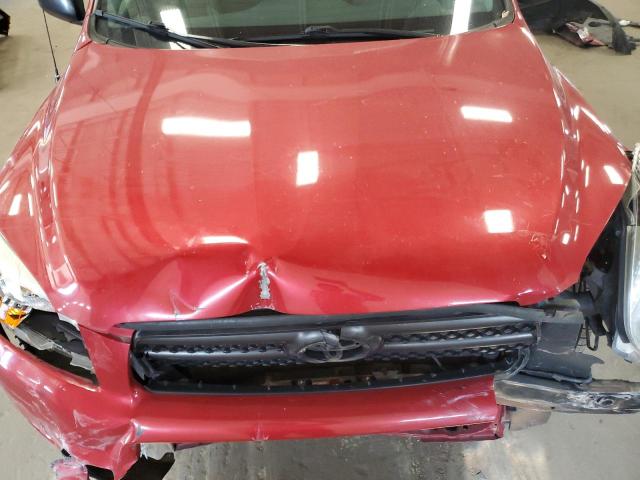 JTMZD33V785079475 - 2008 TOYOTA RAV4 RED photo 12