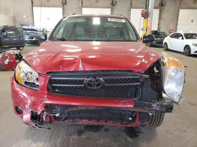 JTMZD33V785079475 - 2008 TOYOTA RAV4 RED photo 5