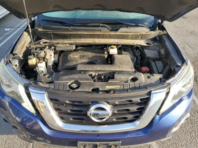 5N1DR2MN2KC592149 - 2019 NISSAN PATHFINDER S BLUE photo 12