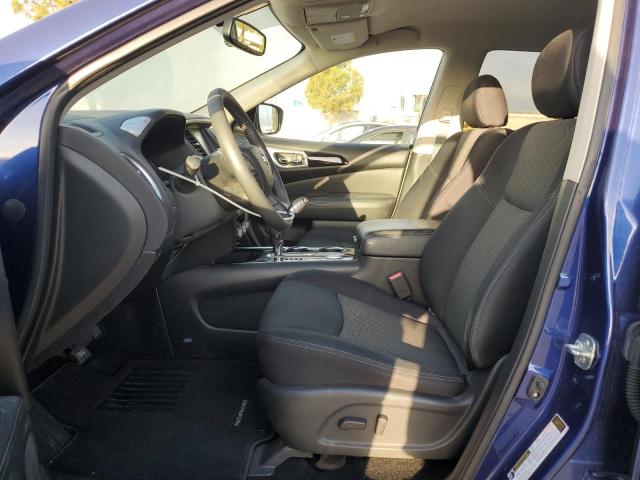 5N1DR2MN2KC592149 - 2019 NISSAN PATHFINDER S BLUE photo 7