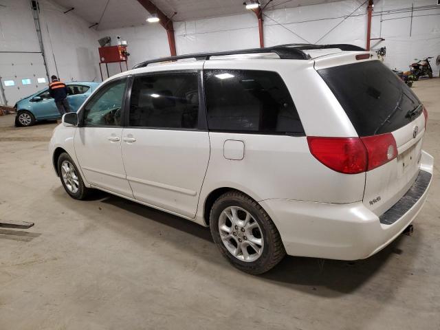 5TDZA22C96S531601 - 2006 TOYOTA SIENNA XLE WHITE photo 2