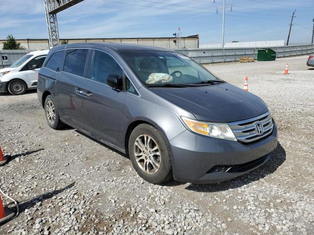 5FNRL5H67BB073939 - 2011 HONDA ODYSSEY EXL GRAY photo 4
