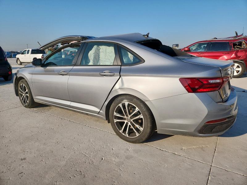 3VWAM7BU9RM042644 - 2024 VOLKSWAGEN JETTA SPORT SILVER photo 2