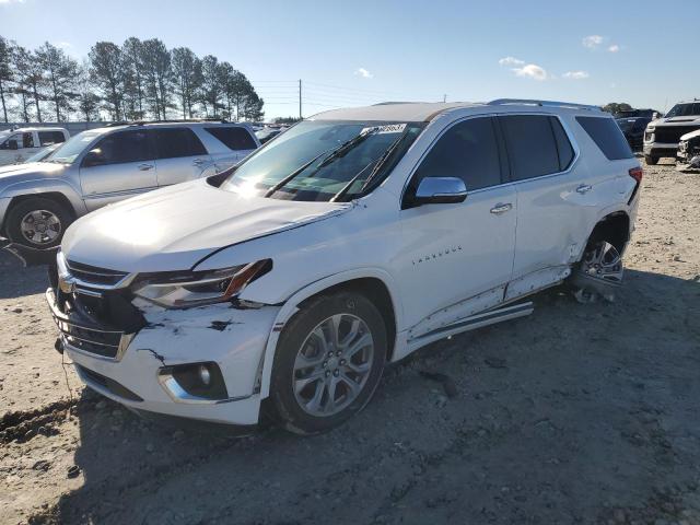 1GNERKKWXJJ132470 - 2018 CHEVROLET TRAVERSE PREMIER WHITE photo 1