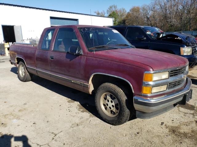 2GCEC19Z7S1272802 - 1995 CHEVROLET GMT-400 C1500 BURGUNDY photo 4