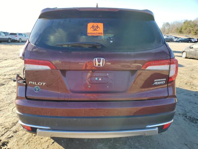 5FNYF6H94MB055193 - 2021 HONDA PILOT TOURING BURGUNDY photo 6