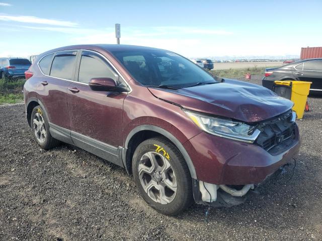 7FARW2H58KE021589 - 2019 HONDA CR-V EX BURGUNDY photo 4