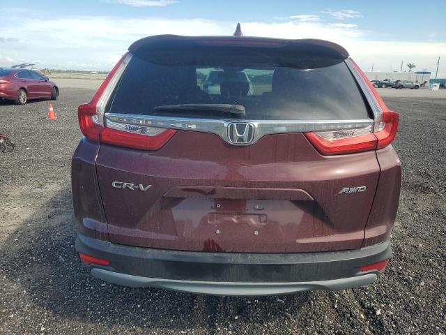 7FARW2H58KE021589 - 2019 HONDA CR-V EX BURGUNDY photo 6