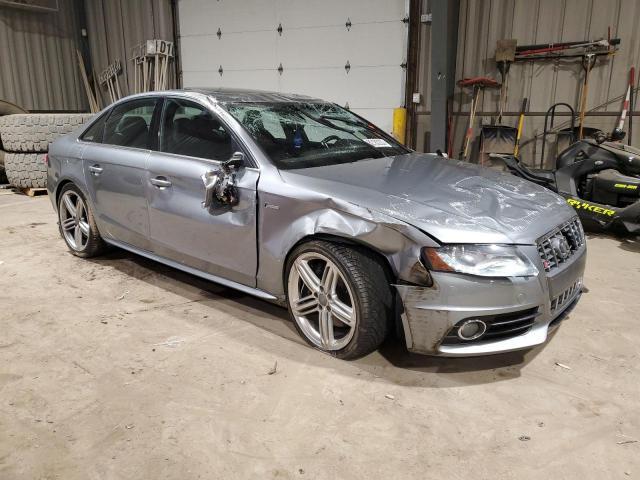 WAUKGAFL8BA108422 - 2011 AUDI S4 PRESTIGE SILVER photo 4