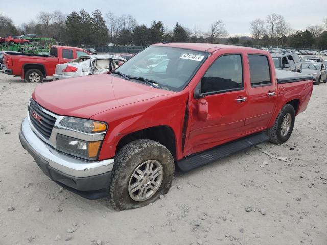 1GTH6PFE1C8122997 - 2012 GMC CANYON SLE-2 RED photo 1