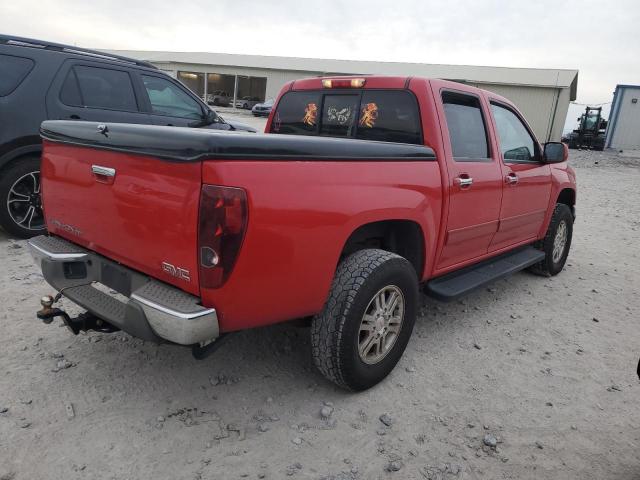 1GTH6PFE1C8122997 - 2012 GMC CANYON SLE-2 RED photo 3