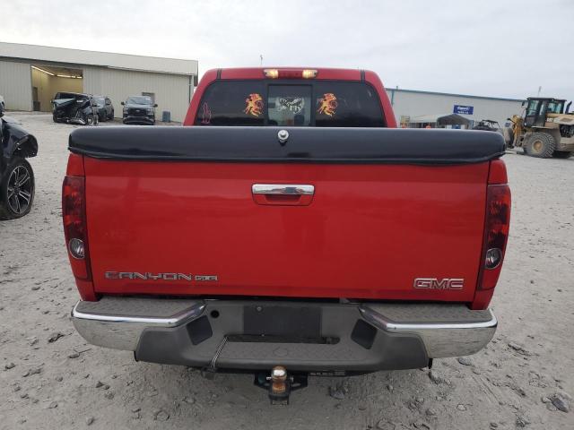 1GTH6PFE1C8122997 - 2012 GMC CANYON SLE-2 RED photo 6