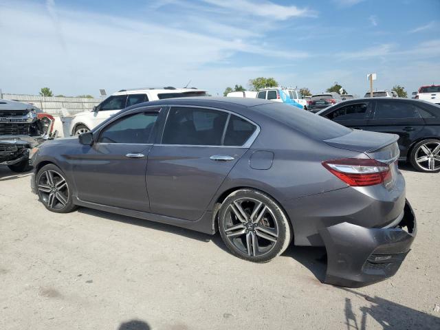 1HGCR2F51GA066144 - 2016 HONDA ACCORD SPORT ვერცხლისფერი ფოტო 2