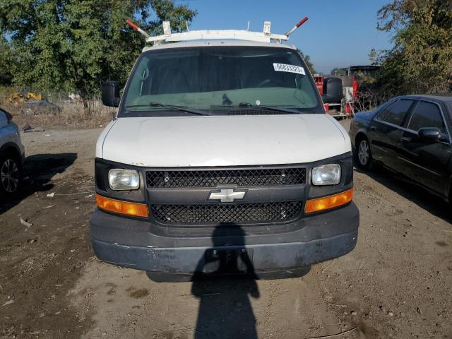 1GCGG25CX81139485 - 2008 CHEVROLET EXPRESS G2 WHITE photo 5