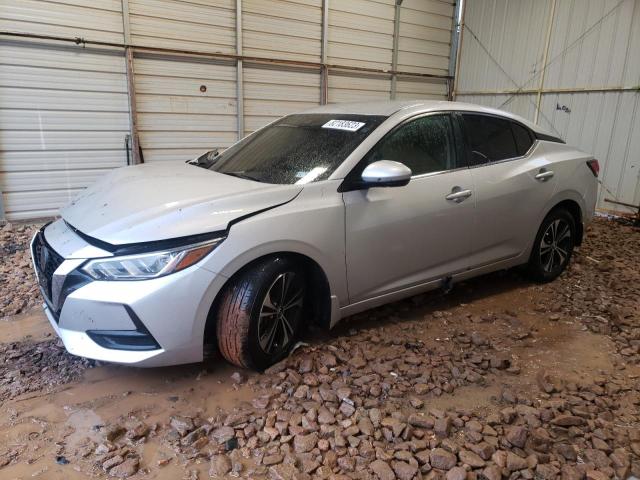 3N1AB8CV5LY264946 - 2020 NISSAN SENTRA SV SILVER photo 1